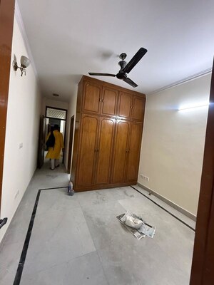 Bedroom in 1 BHK Builder Floor at Kalkaji – for Rent