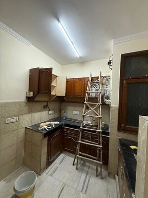 Kitchen in 1 BHK Builder Floor at Kalkaji – for Rent