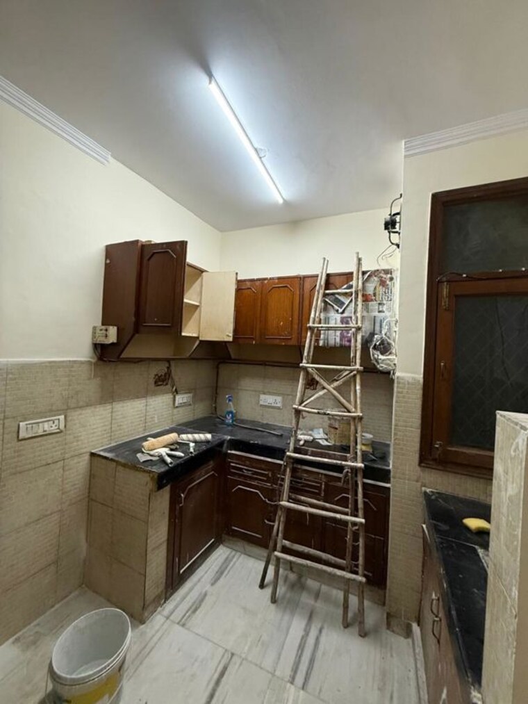 Kitchen, kalkaji 1 Bedroom 1000 Sq.Ft. Builder Floor In Kalkaji Delhi 10388483