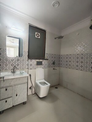 Bathroom in 3 BHK Builder Floor at Medi City – for Rent