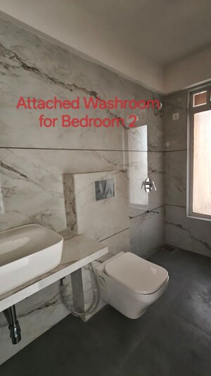 Bathroom in 3 BHK Apartment at Shree Sawan Serenity, Nerul Sector 21 – for Rent