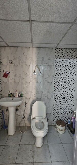 Bathroom in 3 BHK Builder Floor at Shyam Park Extension – for Sale