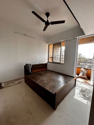 Bedroom in 2 BHK Apartment at Aishwaryam Comfort Gold, Akurdi – for Rent