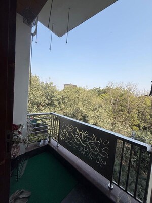 Balcony in 3 BHK Builder Floor at Chittaranjan Park – for Rent
