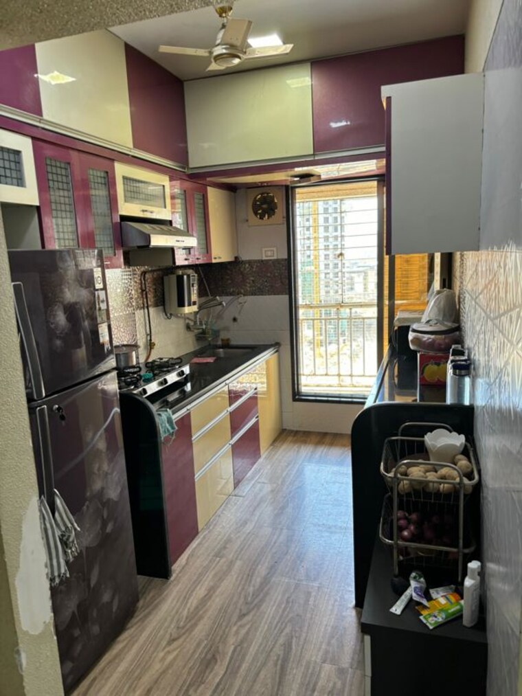 Kitchen, evershine-woods 3 Bedroom 1450 Sq.Ft. Apartment In Mira Road Thane 10388520