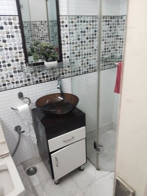 Bathroom in 3 BHK Builder Floor at Greater Kailash ii – for Rent