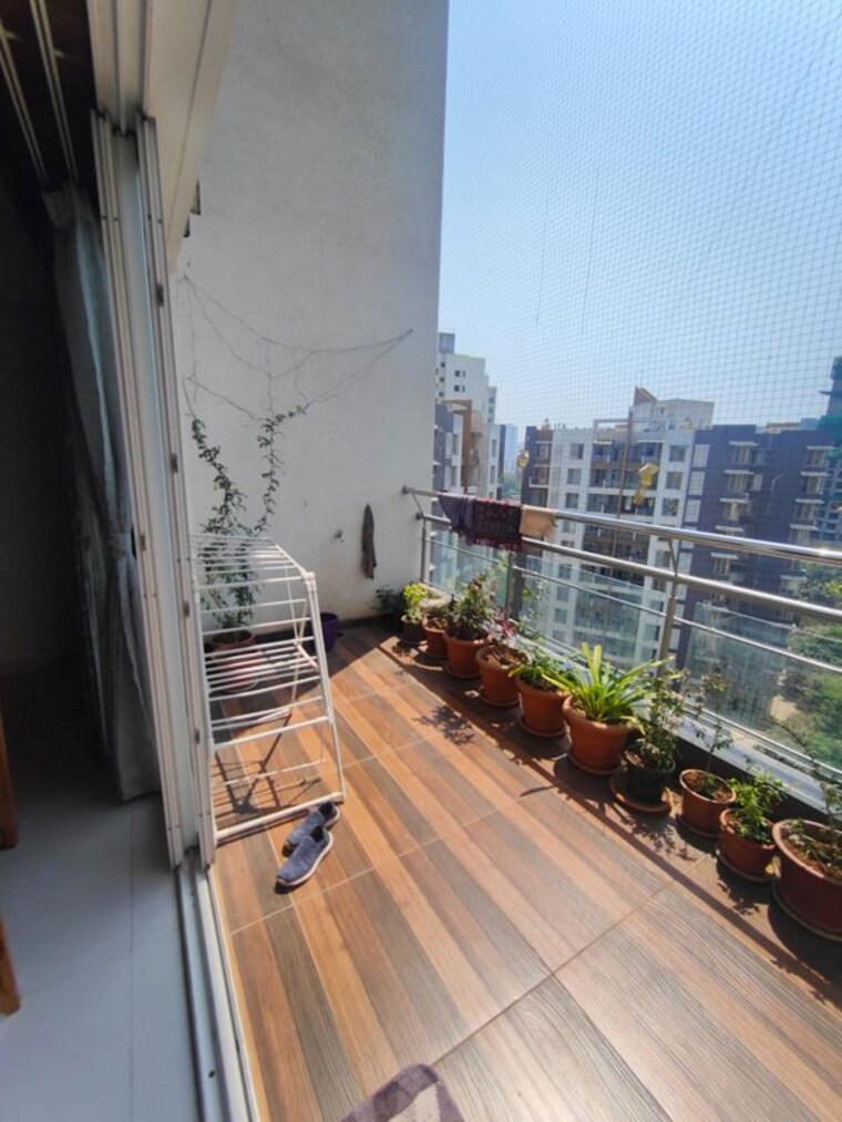Balcony, sainath-palmarius 2 Bedroom 1150 Sq.Ft. Apartment In Baner Pune 10388549
