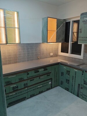 Kitchen in 3 BHK Apartment at Apollo Square, Lulla Nagar – for Rent