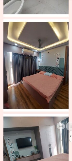 Bedroom in 3 BHK Apartment at Urban Axis Urban Woods, Sushant Golf City – for Rent