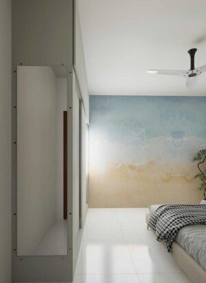 Bathroom in 3 BHK Apartment at Prestige Beverly Hills, Kokapet – for Rent