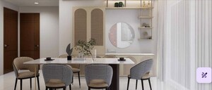 Team Area in 3 BHK Apartment at Prestige Beverly Hills, Kokapet – for Rent
