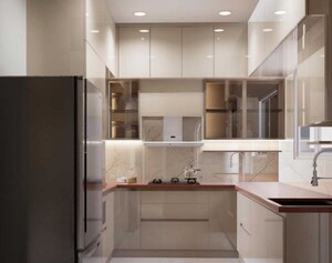 Kitchen in 3 BHK Apartment at Prestige Beverly Hills, Kokapet – for Rent