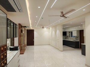 Hall in 3 BHK Apartment at Prestige Beverly Hills, Kokapet – for Rent
