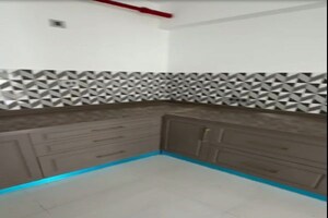 Kitchen in 3 BHK Apartment at Bramhacorp The Collection, Kalyani Nagar – for Rent