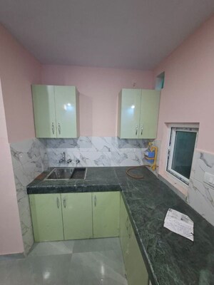 Kitchen in 1 RK Builder Floor at Shakti Khand – for Rent