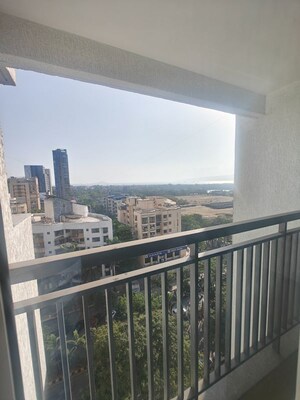 Balcony in 3 BHK Apartment at Seawoods – for Sale