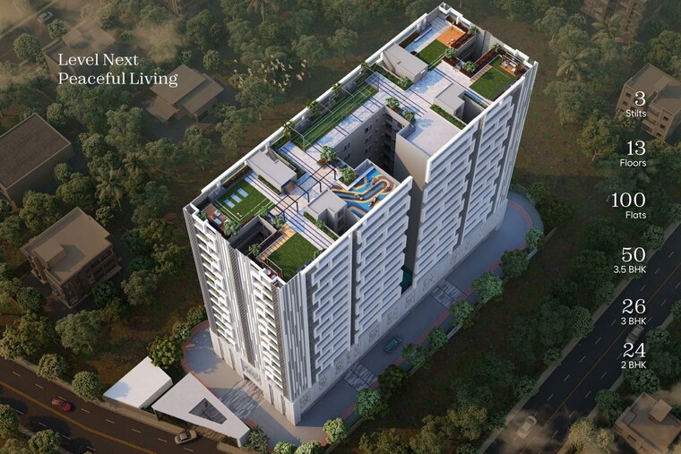 Master Plan, kanan vihar 2 Bedroom 1531 Sq.Ft. Apartment In Kanan Vihar Bhubaneswar 10388690