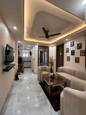 Building Lobby in 2 BHK Apartment at Chattarpur – for Rent