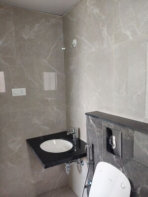 Bathroom in 3 BHK Apartment at Aparna Zenon, Puppalaguda – for Rent