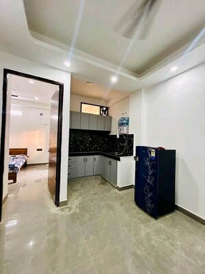 Living Room in 1 BHK Builder Floor at Chattarpur – for Rent