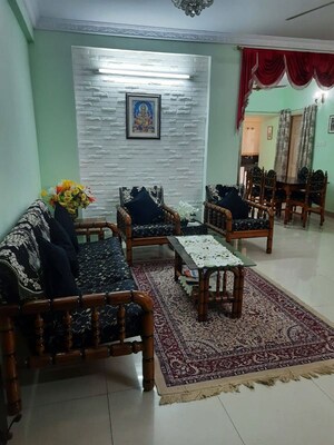 Living Room in 2 BHK Apartment at Sweet Dreams, Btm Layout – for Rent