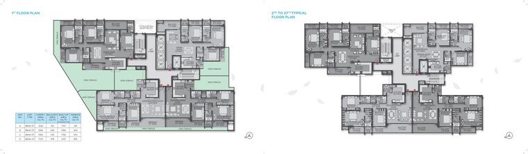 Floor Plan, raghunathpur 3 Bedroom 2547 Sq.Ft. Apartment In Raghunathpur Bhubaneswar 10388713