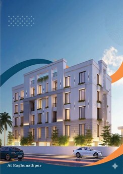 3 BHK + Pooja Room,Servant Room,Study Room,Extra Room Apartment For Sale in Raghunathpur