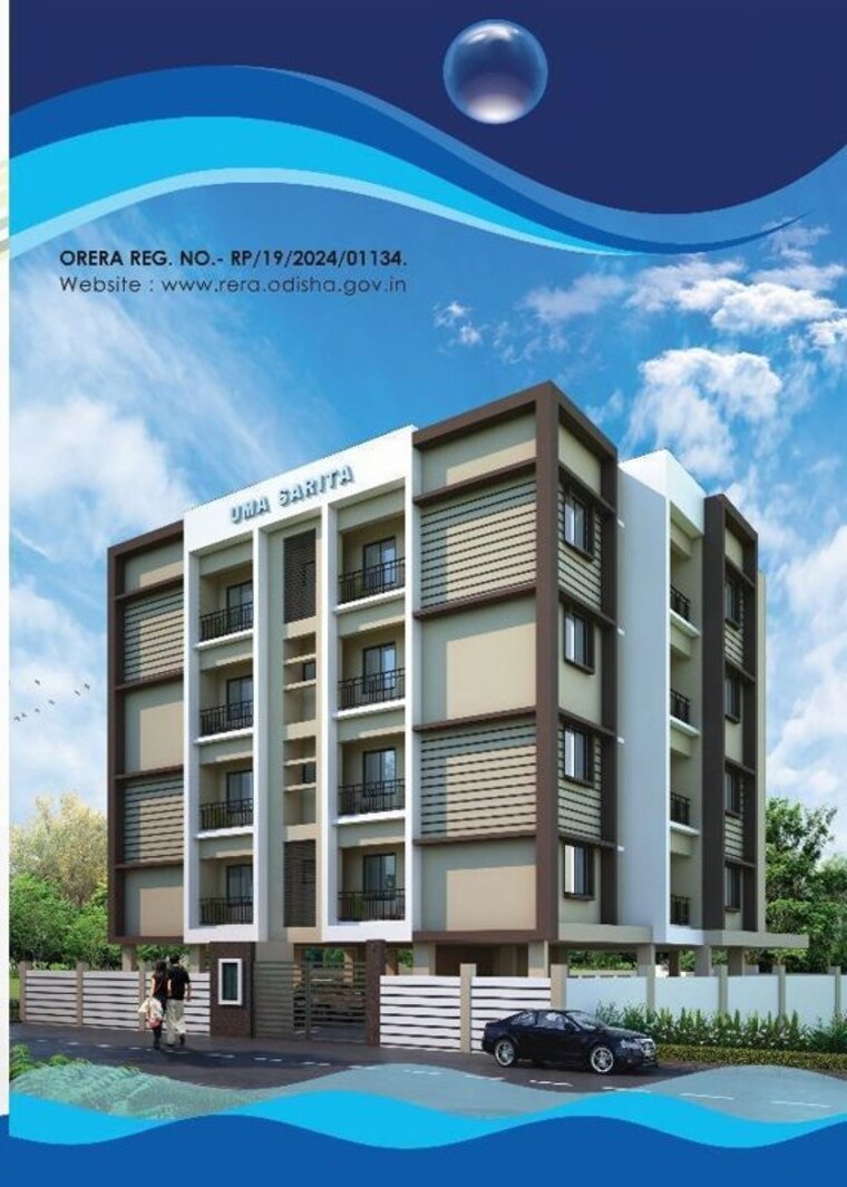 Exterior View, hanspal 3 Bedroom 1715 Sq.Ft. Apartment In Hanspal Bhubaneswar 10388731