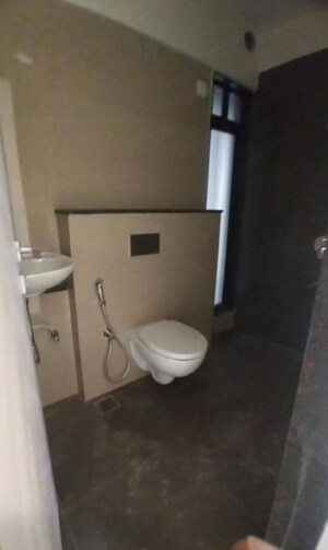 Bathroom in 1 BHK Apartment at Ajmera Boulevard, Malad West – for Rent
