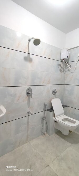 Bathroom in 2 BHK Apartment at Vikhroli East – for Rent