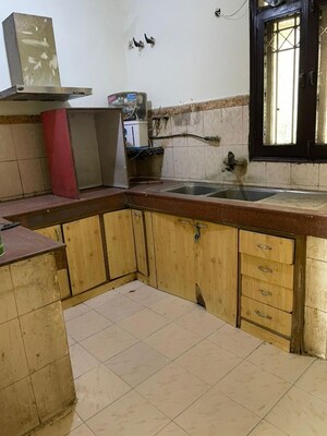 Kitchen in 3 BHK Apartment at Central Market, Sector 50 – for Sale