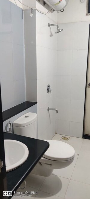 Bathroom in 1 BHK Apartment at Paranjape Blue Ridge, Hinjewadi – for Rent