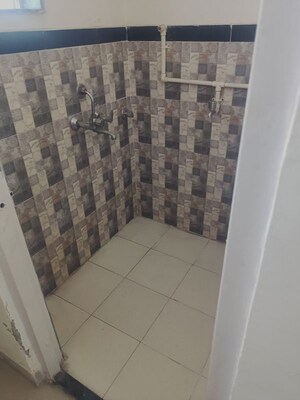 Bathroom in 1 BHK Apartment at Mhada Bombay Dyeing Mill, Wadala – for Rent