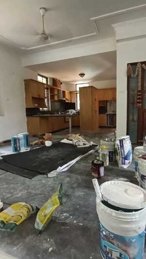Team Area in 1 BHK Penthouse at Balaji Layout – for Rent