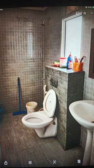 Bathroom in 4 BHK Apartment at Jawahar Nagar – for Rent