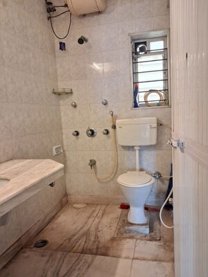 Bathroom in 2 BHK Apartment at Yashodham Complex, Goregaon East – for Rent