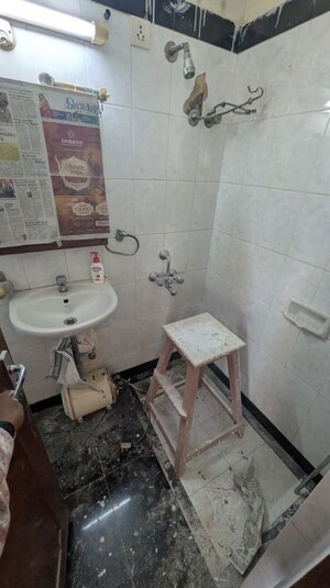 Bathroom in 2 BHK Apartment at Yashodham Complex, Goregaon East – for Rent
