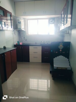 Kitchen in 2 BHK Apartment at Solitaire Apartment, Dhanori – for Rent
