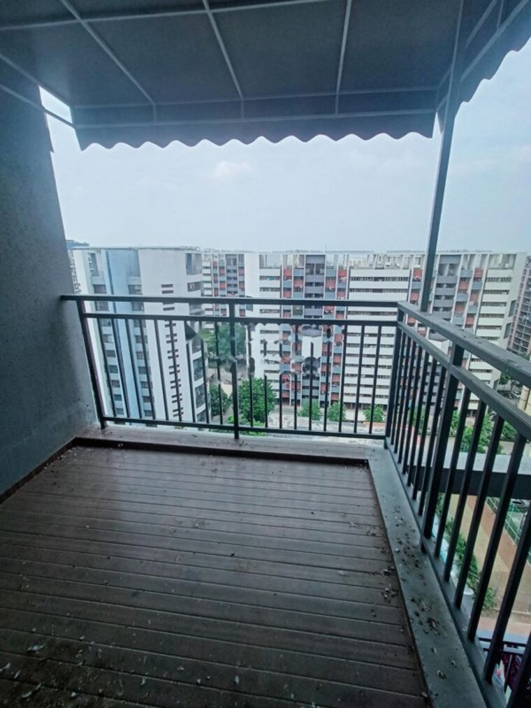 Balcony, kumar-urban-kul-ecoloch 2 Bedroom 713 Sq.Ft. Apartment In Mahalunge Pune 10388904