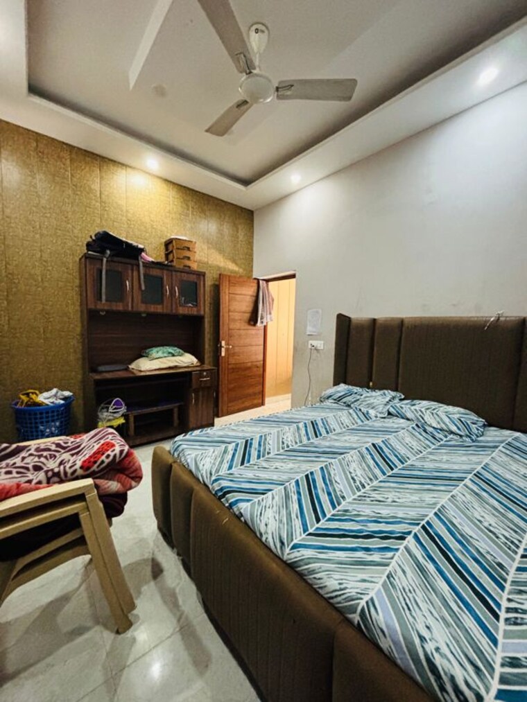 Bedroom, dhakoli 3 Bedroom 630 Sq.Ft. Independent House In Dhakoli Zirakpur 10388922