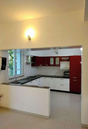Kitchen in 4 BHK Villa at Babukhan Lakefront, Kokapet – for Rent