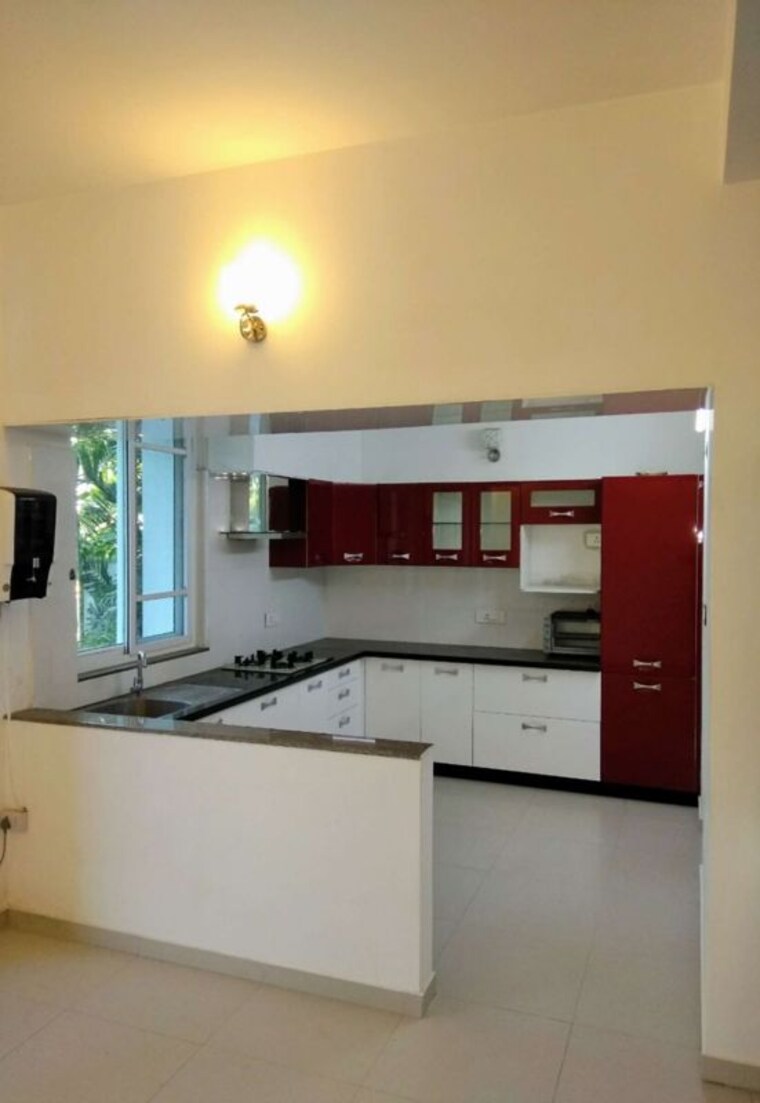 Kitchen, babukhan-lakefront 4 Bedroom 3300 Sq.Ft. Villa In Kokapet Hyderabad 10388930