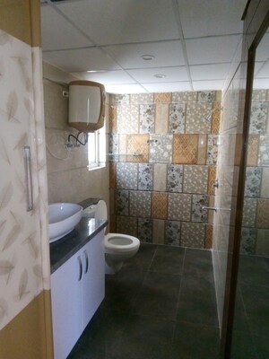 Bathroom in 3 BHK Apartment at NK Sharma Savitry Greens 2, Ghazipur – for Rent