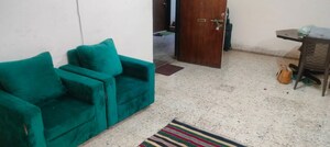Living Room in 1 BHK Apartment at Golf Residency Yerawada, Yerawada – for Rent