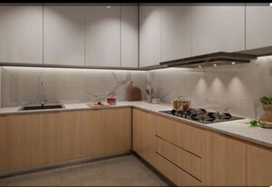 Kitchen in 2 BHK Apartment at Runwal Lands End, Kolshet – for Sale