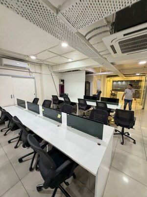 Team Area in  Office Space at Venus Atlantis, Prahlad Nagar – for Rent