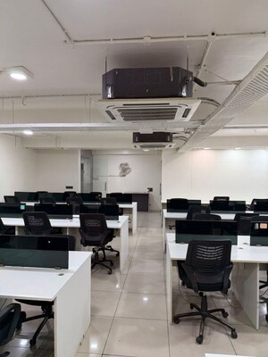 Team Area in  Office Space at Venus Atlantis, Prahlad Nagar – for Rent