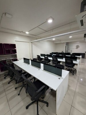 Team Area in  Office Space at Venus Atlantis, Prahlad Nagar – for Rent