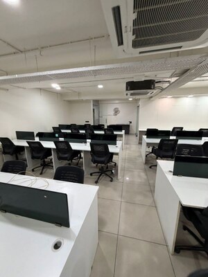 Team Area in  Office Space at Venus Atlantis, Prahlad Nagar – for Rent