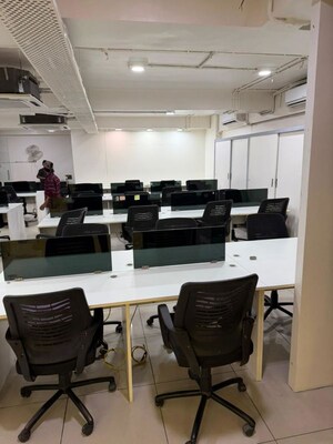 Team Area in  Office Space at Venus Atlantis, Prahlad Nagar – for Rent